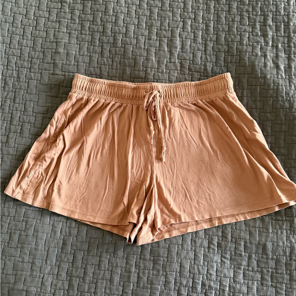 nuuds pajama short in Clay color